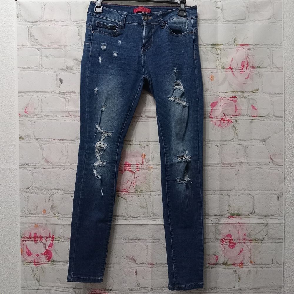 Wax Jean Butt I Love You Blue sz 3